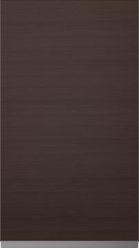 Oak door Classic TP47V4A, Dark brown (ph41 black handle)