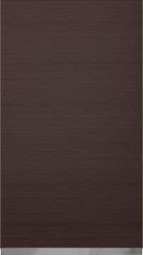Oak door Classic TP47V4A, Dark brown (ph50 MetalGrey handle)