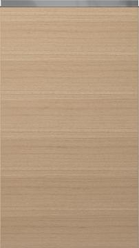 Oak door Classic TP47V4Y, Untreated (ph50 MetalGrey handle)