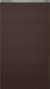 Oak door Classic TP47V4Y, Dark brown (ph50 MetalGrey handle)