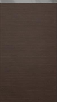 Special veneer door Classic TP47V4Y, Dark brown (ph50 MetalGrey handle)