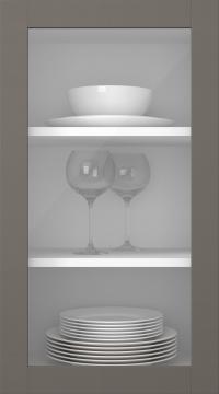 Birch door, Elegant, TP60LA, Sparrow (clear glass)