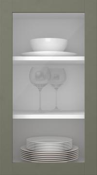 Birch door, Elegant, TP60LA, Rosemary (clear glass)
