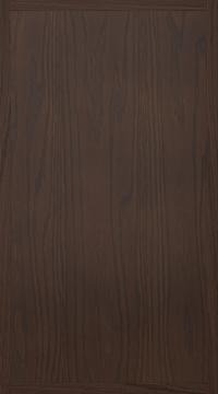 Oak door, M-Elegant, TP63, Dark brown