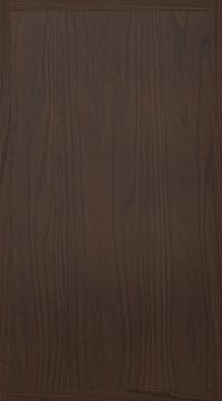 Oak door, M-Elegant, TP63, Dark brown