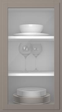 Birch door, Format, TP68LA, Mountain (clear glass)