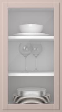 Birch door, Format, TP68LA, Raspberry (clear glass)