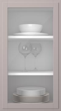 Birch door, Format, TP68LA, Shell (clear glass)