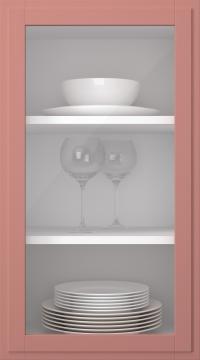 Birch door, Format, TP68LA, Caramel (clear glass)