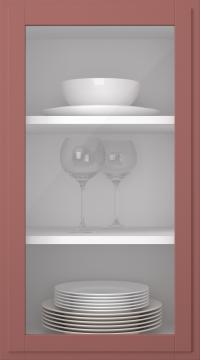 Birch door, Format, TP68LA, Gooseberry (clear glass)