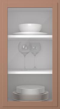 Birch door, Format, TP68LA, Mocha (clear glass)
