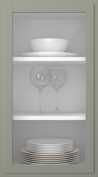 Birch door, Format, TP68LA, Basilica (clear glass)