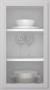 Birch door, Format, TP68LA, Horizon (clear glass)