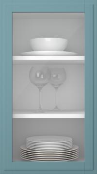 Birch door, Format, TP68LA, Eucalyptus (clear glass)