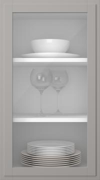 Birch door, Format, TP68LA, Mist (clear glass)