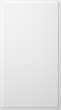 Special veneer door, M-Format, TP68P, Arctic White