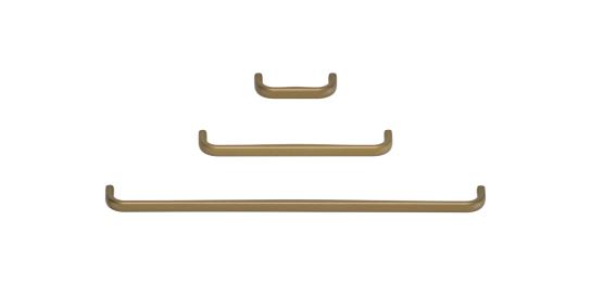 Swing, satin brass