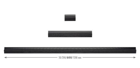 Track A, brushed matt black