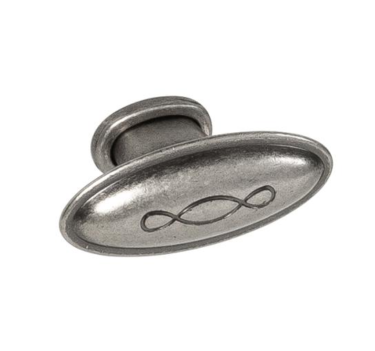 Knob, Rustica pewter image 2