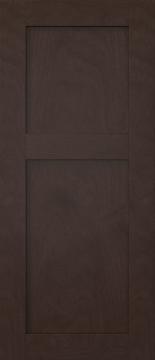 Birch door, M-Concept, WS21KPO, Dark brown