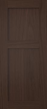 Oak door, M-Concept, WS21KPO, Dark brown
