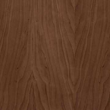 Birch veneer cabinets, dark brown