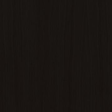 Oak veneer cabinets, black