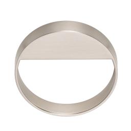 Handle Bau 64mm, brushed steel