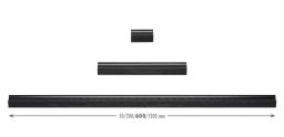 Track A, brushed matt black
