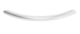 Curved metal handle Amon 128 mm chrome